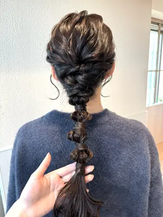 ヘアアレンジ yuki/表参道/ ゆるふわアレンジ𐙚のヘアスタイル