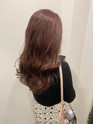 ミディアム カラー 🍑 モモカ🍑のヘアスタイル