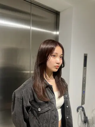 ロング カラー レイヤー/透明感 カラー🌿KANTAのヘアスタイル