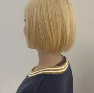 ショート 柔らかい縮毛矯正/ ボブ/北林のヘアスタイル