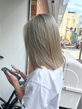 ミディアム 架空〜KAQU〜所属・【clan】 NOGAMIのヘアスタイル