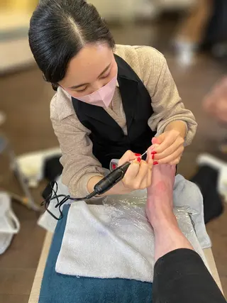 メンズ ネイル トータルビューティvivie(ビビィ)所属・たちばな ✋🦶💆‍♀️のネイルデザイン