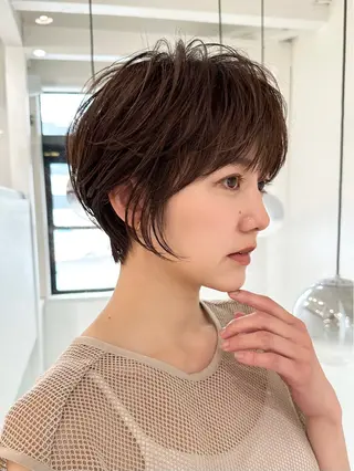 ショート taiga ショート /レイヤー/矯正🌈のヘアスタイル