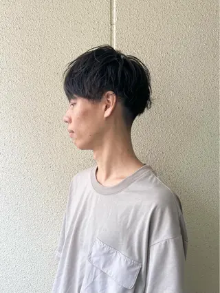 ショート メンズ ボブ/髪質改善/ レイヤー/池澤慎人のヘアスタイル