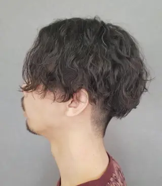 ミディアム メンズ MaKaNa hair supli 所属・水口 正登のヘアスタイル