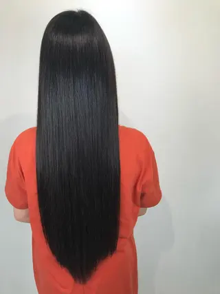 ロング カラー メンズ ボブ、縮毛矯正👑 心斎橋/高城涼也のヘアスタイル