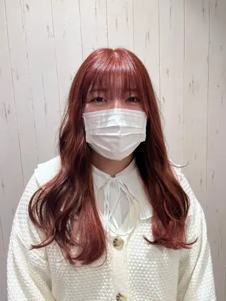 ロング カラー dogstar小林諒 レイヤー/パーマのヘアスタイル