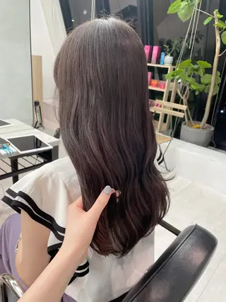 ロング カラー 澤 佑華 🎀 透明感カラーのヘアスタイル
