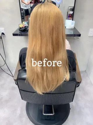 ロング カラー 新宿/韓国レイヤー 髪質改善カラー/角所のヘアスタイル