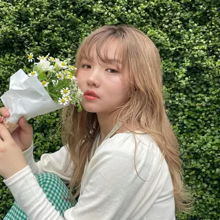 ロング カラー ヘアアレンジ アイブロウ/眉毛 / Natsumi🤍の眉毛・アイブロウイメージ