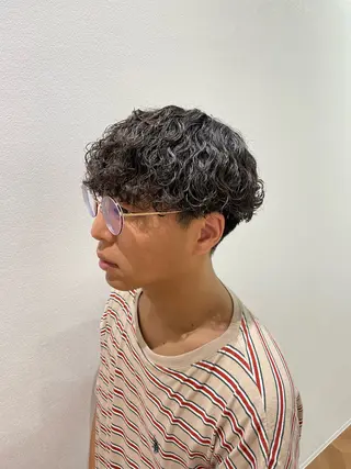 ショート パーマ メンズ メンズ特化美容師小島 慧太のヘアスタイル