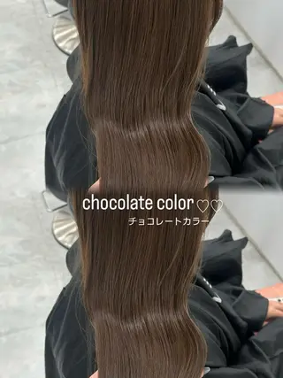 ロング カラー 上品モテヘア🩶 karen🩶のヘアスタイル