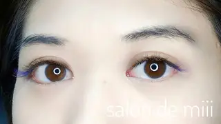 マツエク・マツパ salon de  miiiのマツエク・マツパデザイン