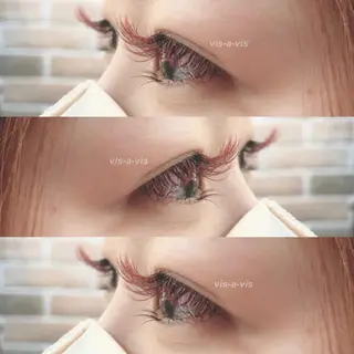 カラー マツエク・マツパ Vis a vis 板橋【ヴィザヴィ】所属・Ami 🦋🫧のマツエク・マツパデザイン