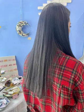 ロング カラー zann hair worx所属・島尻 徳人のヘアスタイル