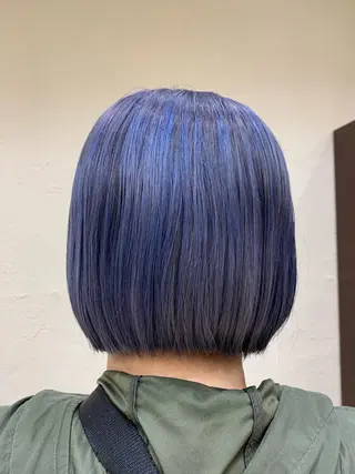 ショート in'dexhair U所属・ブリーチ🌈ハイトー ンカラー ✨アニカ✨のヘアスタイル