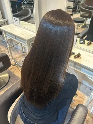 ロング カラー ALoha 自由が丘所属・透明感カラー🩵/ みき🌺のヘアスタイル