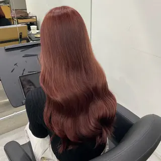 ロング カラー Welring hair salon所属・Runa/大人 かわいいハイトーンのヘアスタイル