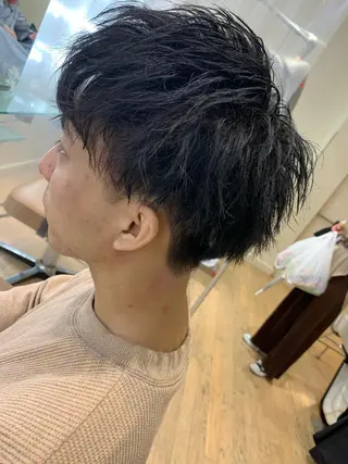 ショート パーマ ヘアアレンジ メンズ 【メンズモデル募集】 Bassa所沢のヘアスタイル