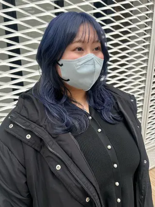 セミロング カラー ヘアアレンジ yuka .のヘアスタイル