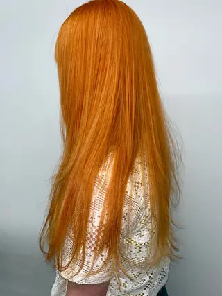 ロング カラー yuan tanakaのヘアスタイル