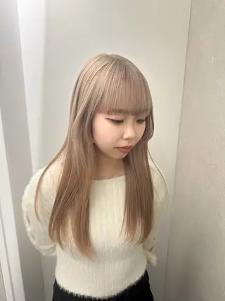 カラー ハイトーン特化 pepe🎀のヘアスタイル
