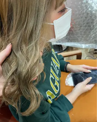 カラー newi梅田🫧韓国 ヘア🫧sakiのヘアスタイル