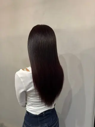 カラー 🫧もも /艶カラー/髪質改善のヘアスタイル