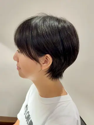 ショート 大人女子ショート 髪質改善山口耕祐のヘアスタイル
