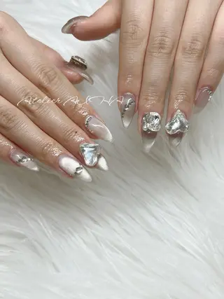 セミロング アトリエAIHA所属・アトリエAIHA★ フィルイン推奨サロンのネイルデザイン
