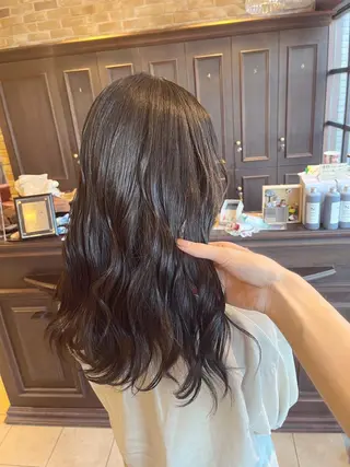 ロング 🧡ミルクティー/ レイヤー🧡ショウナのヘアスタイル