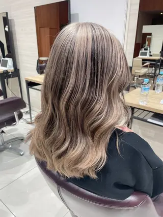 ロング カラー 中澤 壱太のヘアスタイル