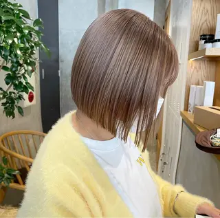 ショート カラー ❤️ダブルカラー 髪質改善❤️SAYAのヘアスタイル