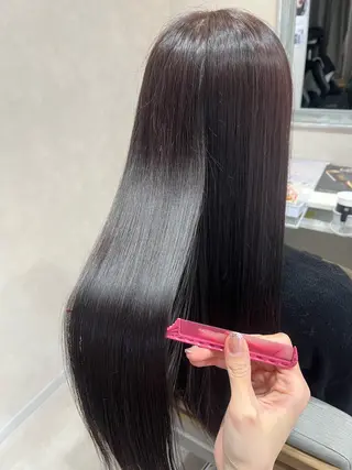 カラー 森 愛友のヘアスタイル