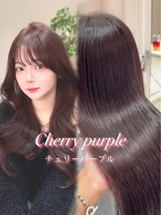 セミロング カラー 韓国ヘア/レイヤー/ 顔まわり/りょーとのヘアスタイル