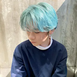 カラー メンズ メンズ縮毛矯正/折羽 翔也のヘアスタイル