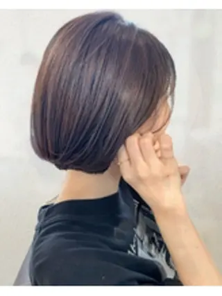 ショート 縮毛矯正 髪質改善　鈴木のヘアスタイル