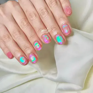 ネイル mily_harajuku所属・韓国ネイル☁️ haruna🌛のネイルデザイン