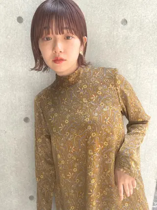 ミディアム 川本 裕🌿のヘアスタイル