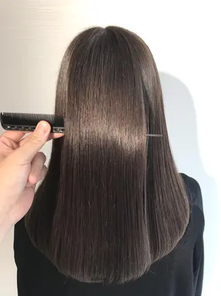 ロング カラー パーマ ヘアアレンジ 🥇髪質改善🥇 polon代表鵜澤のヘアスタイル