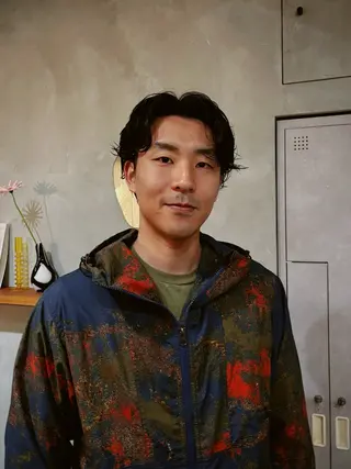 ショート メンズ メンズ特化ショート/ センターパート/福田のヘアスタイル