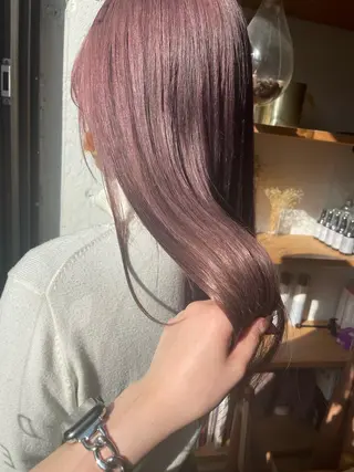 ロング カラー hisano / ハイトーン･透明感のヘアスタイル