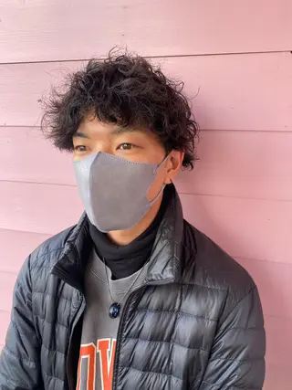 パーマ メンズ 💈豊橋メンズ専門 NO.1刑部七海💈のヘアスタイル