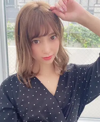 ミディアム ✨髪質改善 やまさきつばさのヘアスタイル