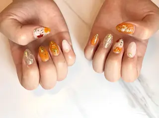 セミロング ネイリスト シンのネイルデザイン