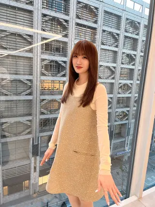 セミロング カラー ヘアアレンジ 【代表】 たき〜のヘアスタイル