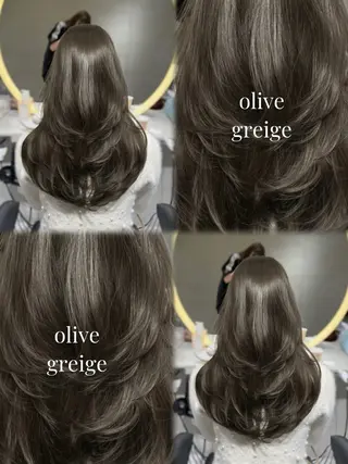 カラー waka/韓国ヘア /lond uluのヘアスタイル