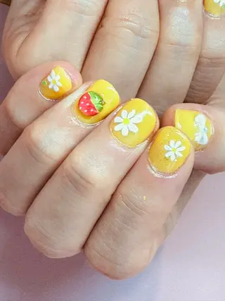 ネイル 美容室 hair&make FLOW 新宿歌舞伎町所属・短め爪初めての方 大歓迎‼️ 歌舞伎町のネイルデザイン