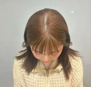 ミディアム カラー 髪質改善🤍ボブ🤍 ARC＋代官山/りこのヘアスタイル