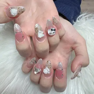 ネイル 🧸yuki🍯 パラジェル取扱店🐝のネイルデザイン